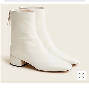 J.Crew Roxie center-seam ankle boots in leather